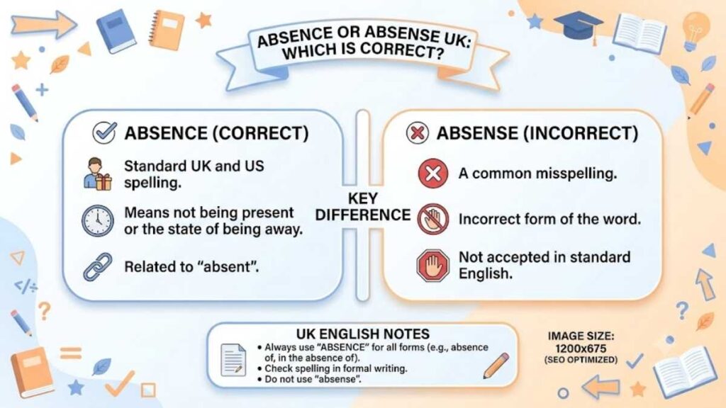 Absence or Absense UK