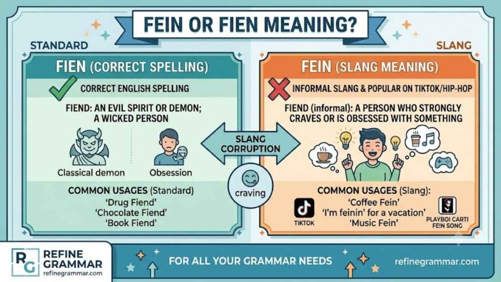 Fein or Fien Meaning