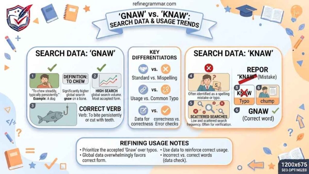 Knaw or Gnaw – Google Trends & Search Data