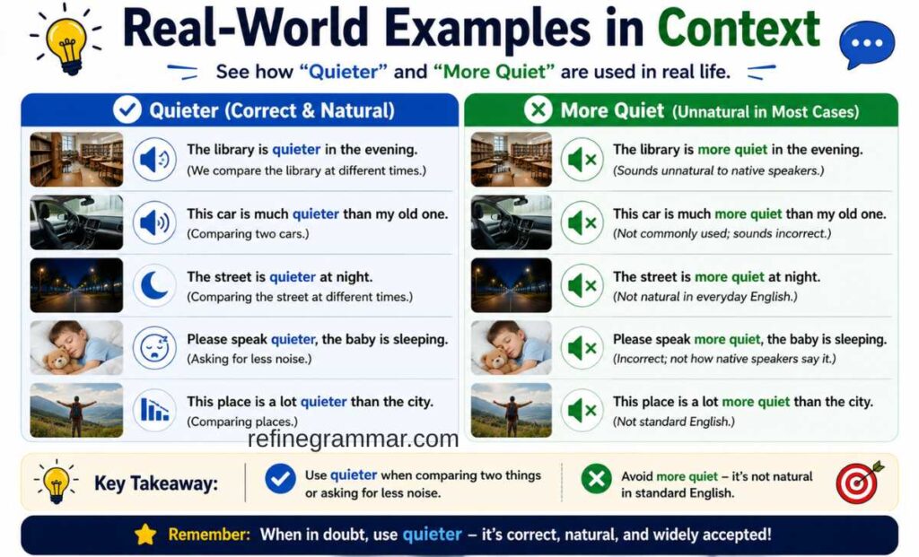 Real-World Examples in Context