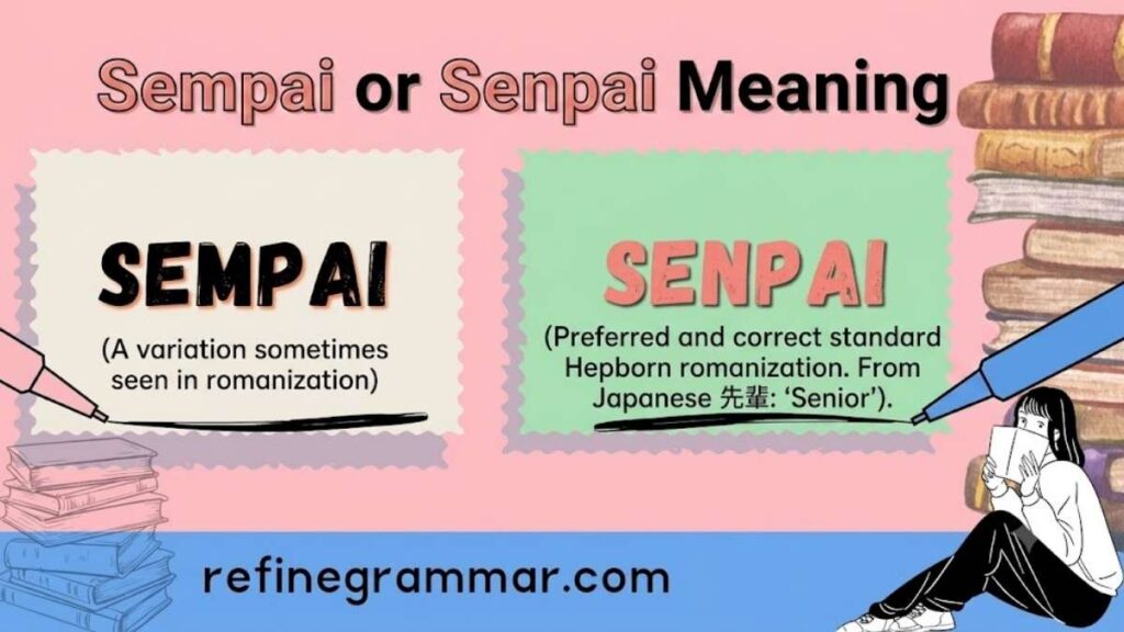 Sempai or Senpai Meaning