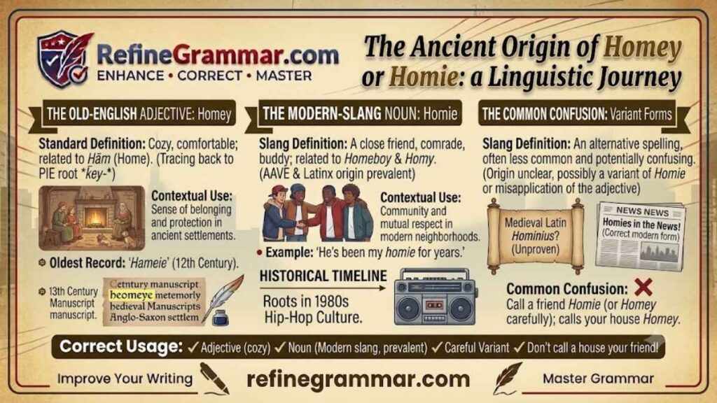 The Origin of Homey or Homie
