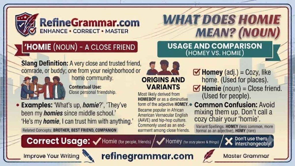 What Does Homie Mean