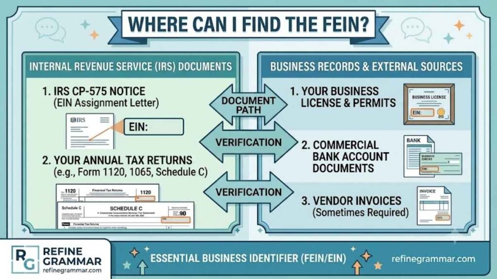 Where Can I Find the FEIN