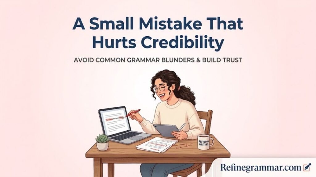 A Small Mistake That Hurts Credibility