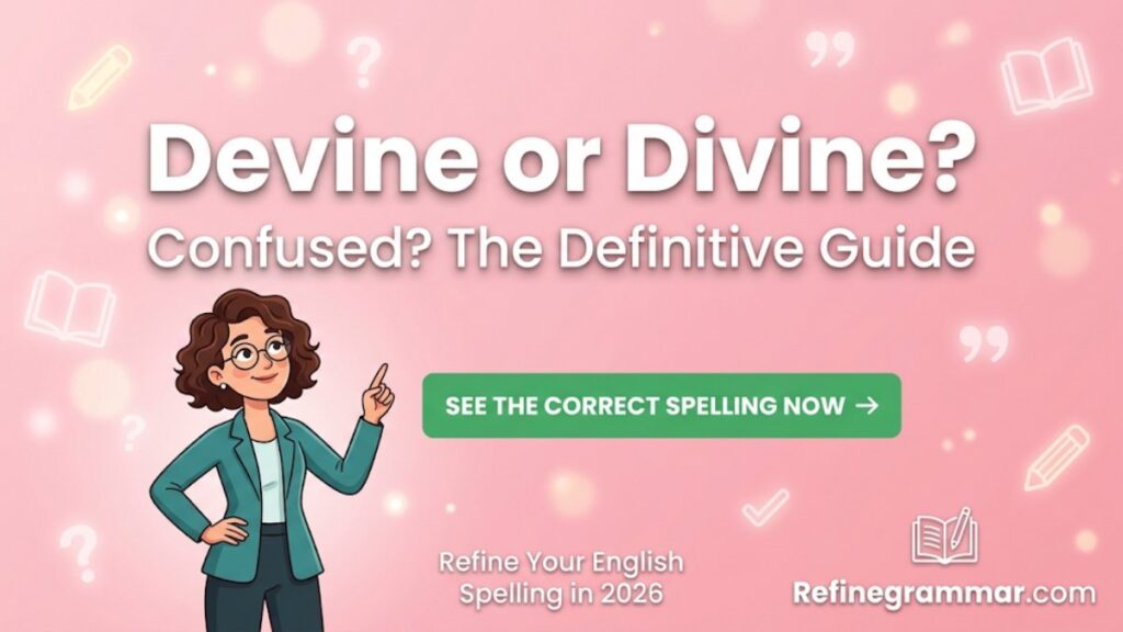 Devine vs Divine – Meaning Explained — a high quality, professionally captured photo.