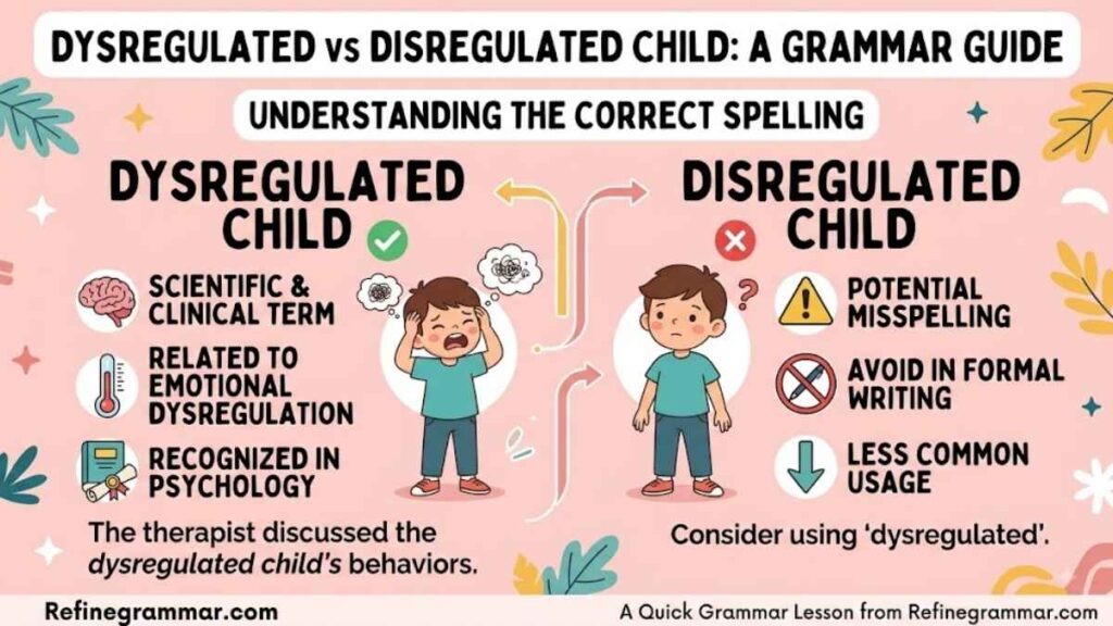 Dysregulated vs Disregulated Child (PAS – new)