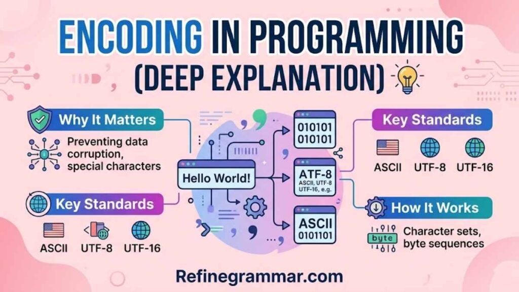 Encoding in Programming (Deep Explanation)