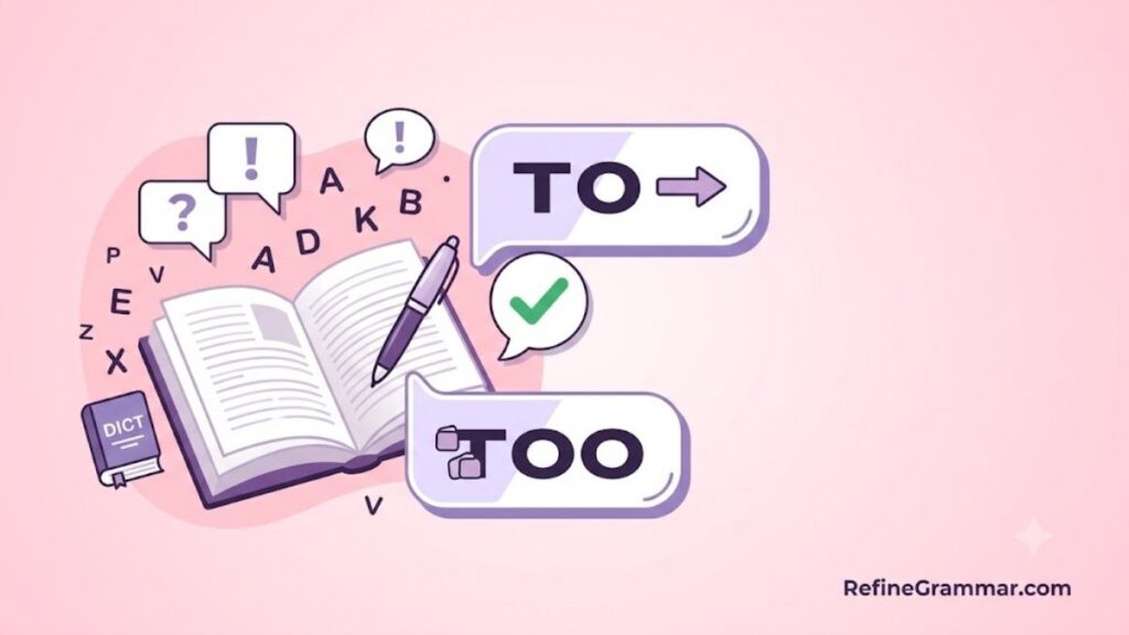 Homophones in English Why To and Too Trip Us Up