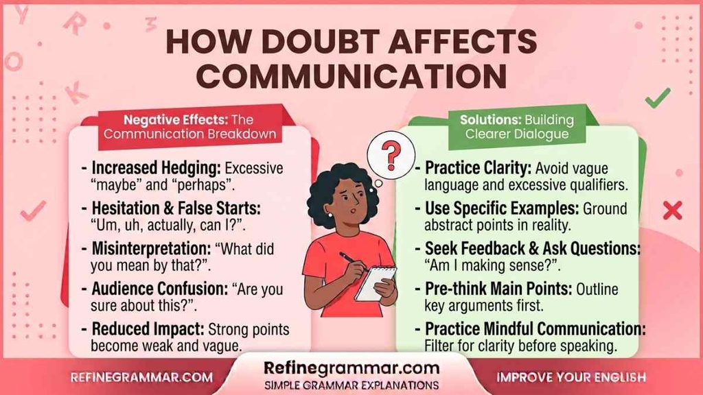 How Doubt Affects Communication