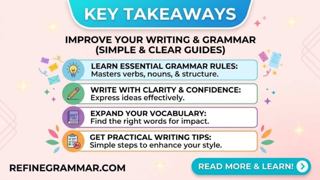 Key Takeaways (Simple and Clear)