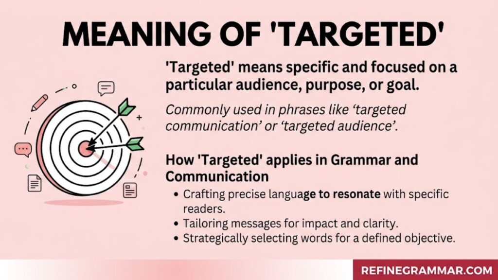 Meaning of “Targeted”