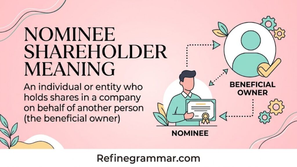 Nominee Shareholder Meaning