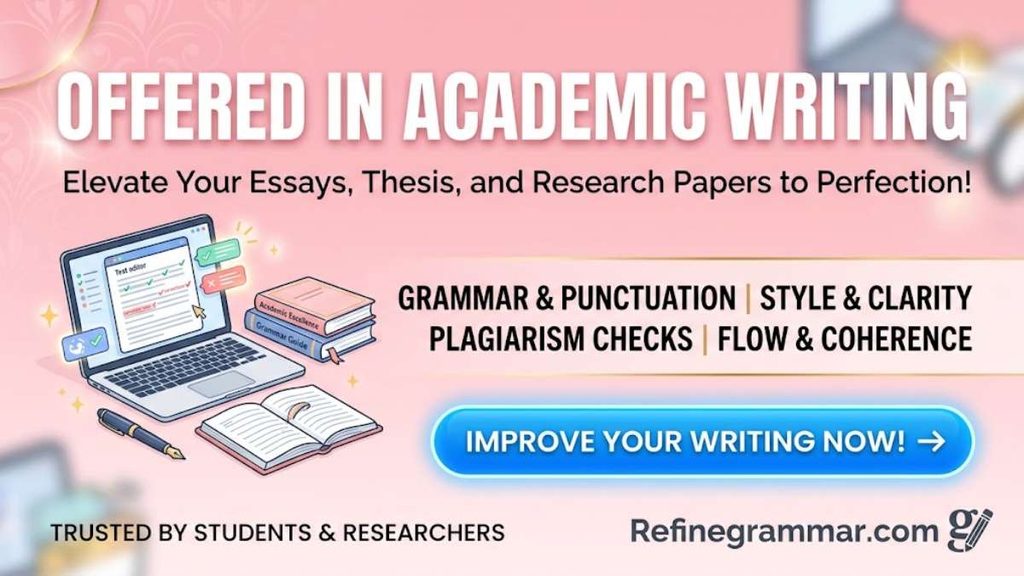 Offered in Academic Writing