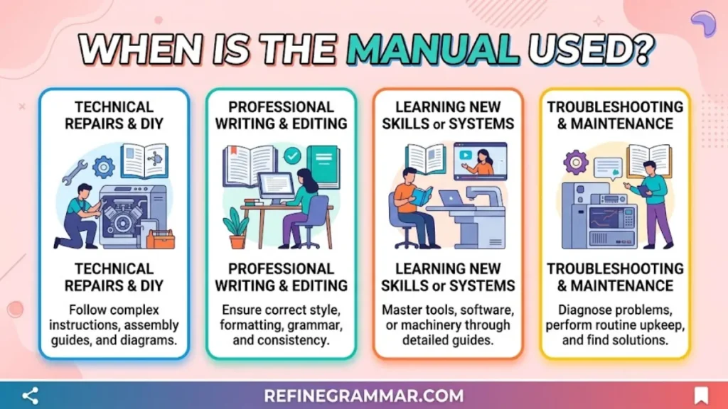 Situations Where Manual Is Used