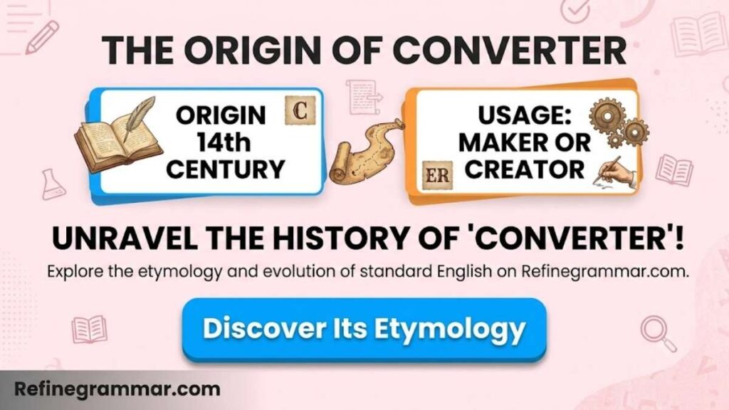 The Origin of Converter
