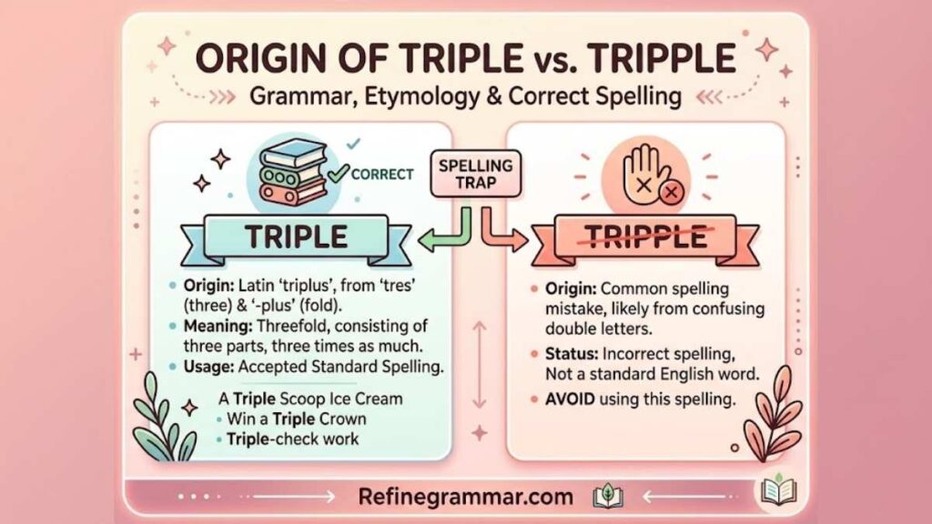 The Origin of Triple or Tripple