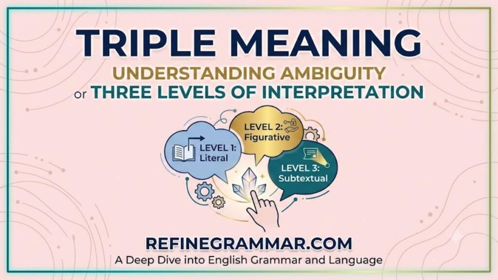 Triple or Tripple Meaning
