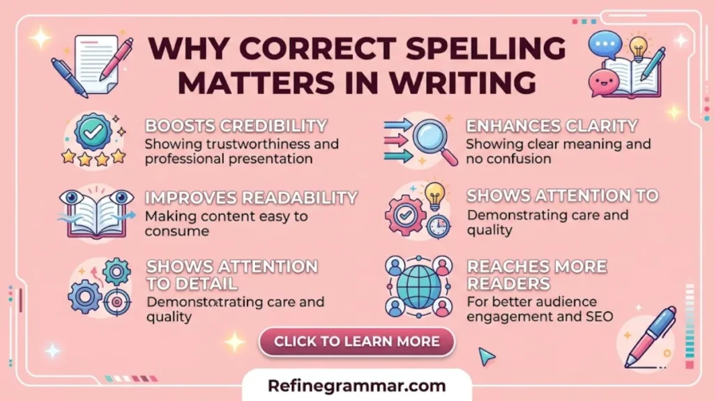 Why Correct Spelling Matters in Writing