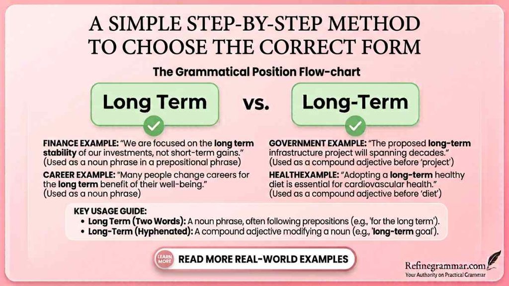 A Simple Step-by-Step Method to Choose the Correct Form