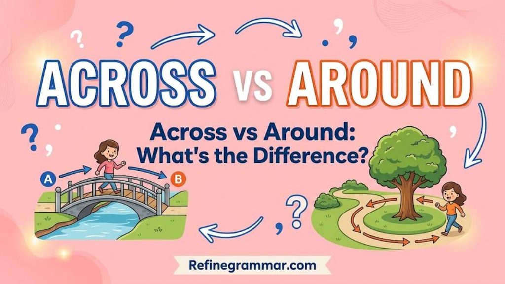 Accross vs Across