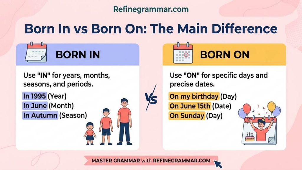 Born In or Born On