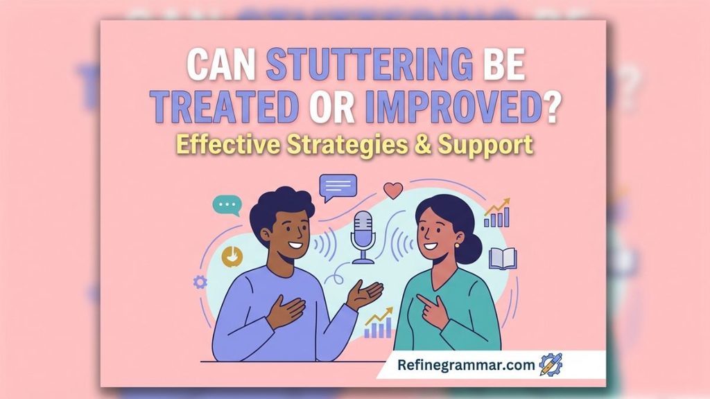 Studder vs Stutter