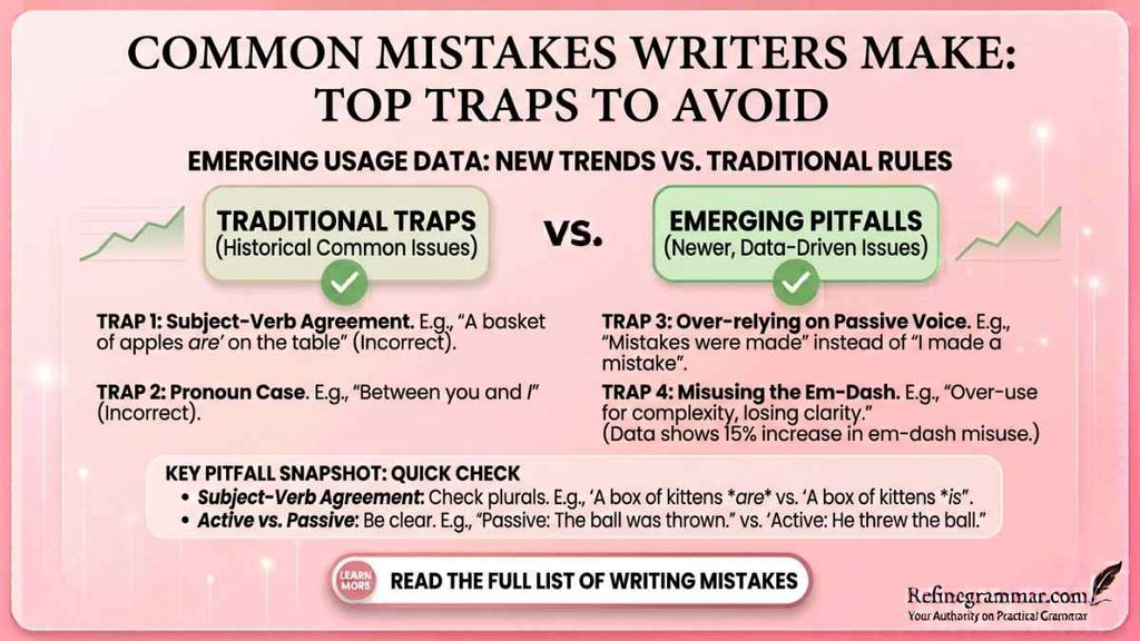 Common Mistakes Writers Make