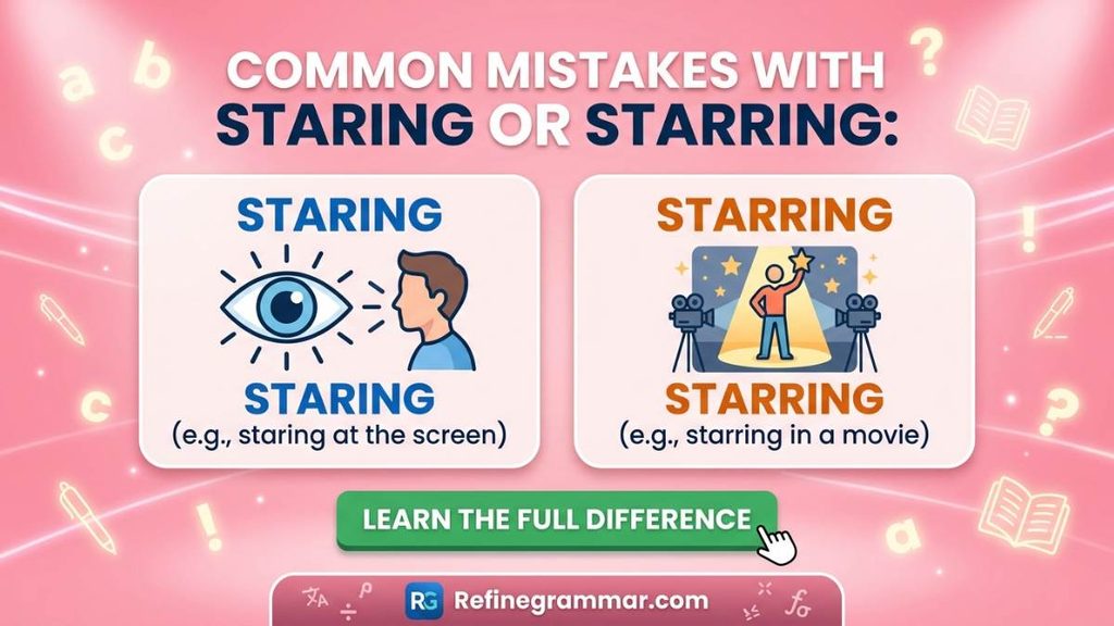 Staring or Staring
