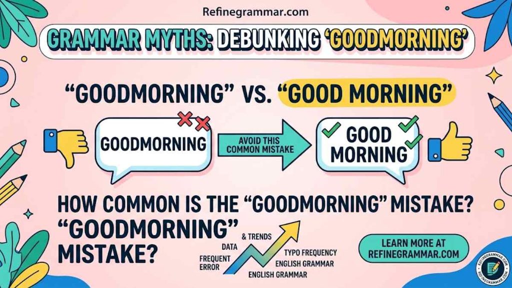 Goodmorning or Good Morning