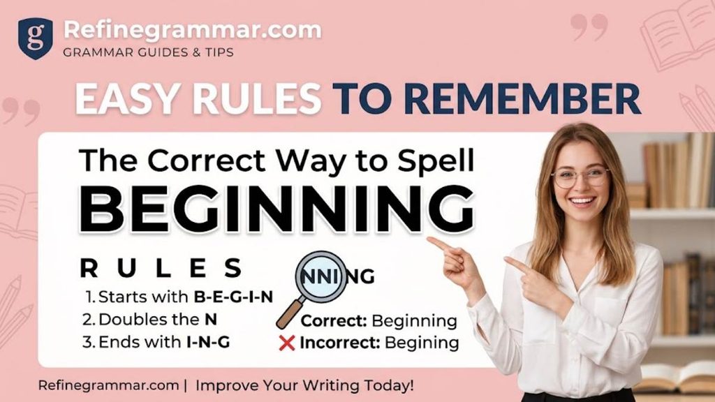 Beginning vs Begining