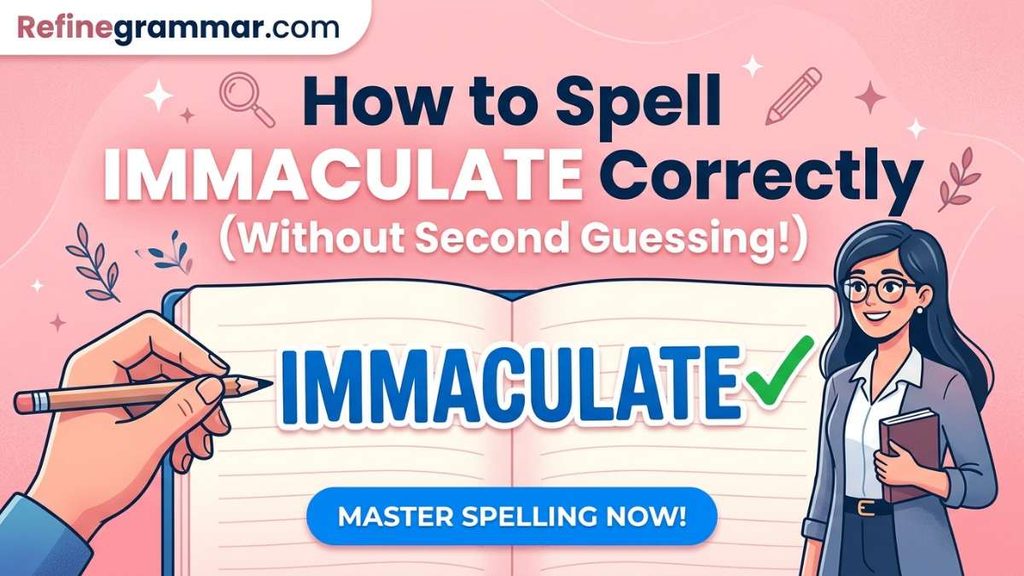 Emaculate vs Immaculate