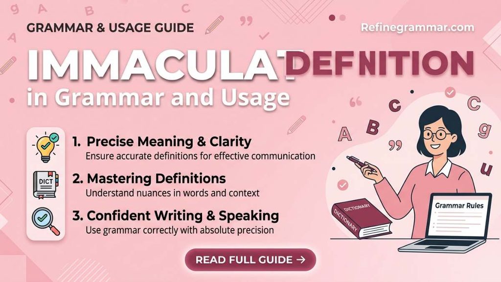 Emaculate vs Immaculate