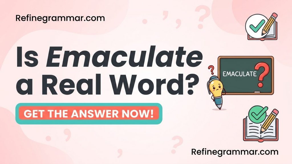 Emaculate vs Immaculate