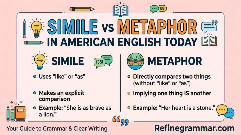 Simile vs Metaphor