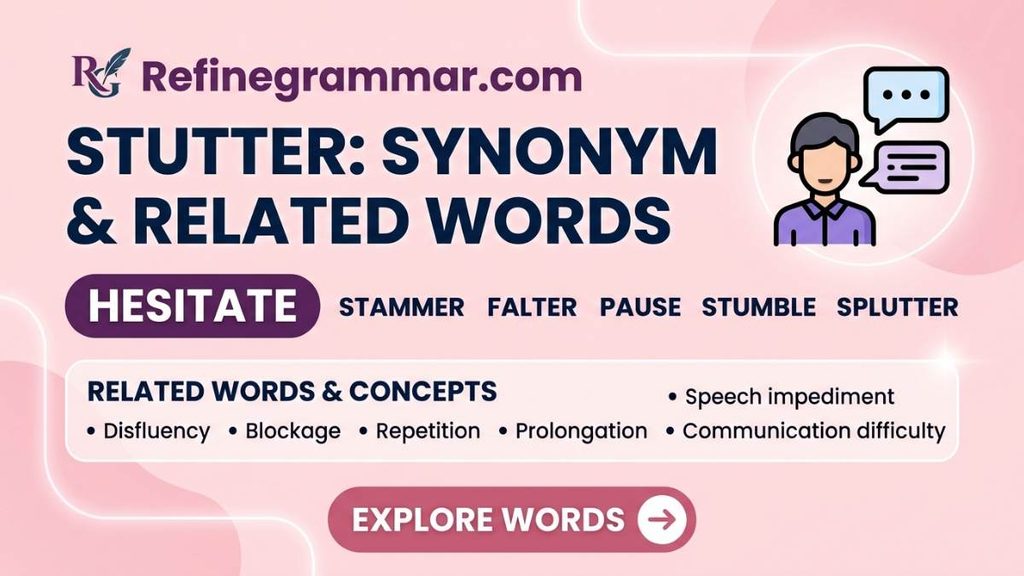 Studder vs Stutter