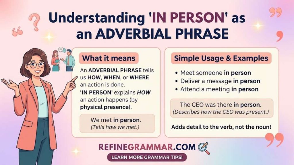 In-Person vs In Person