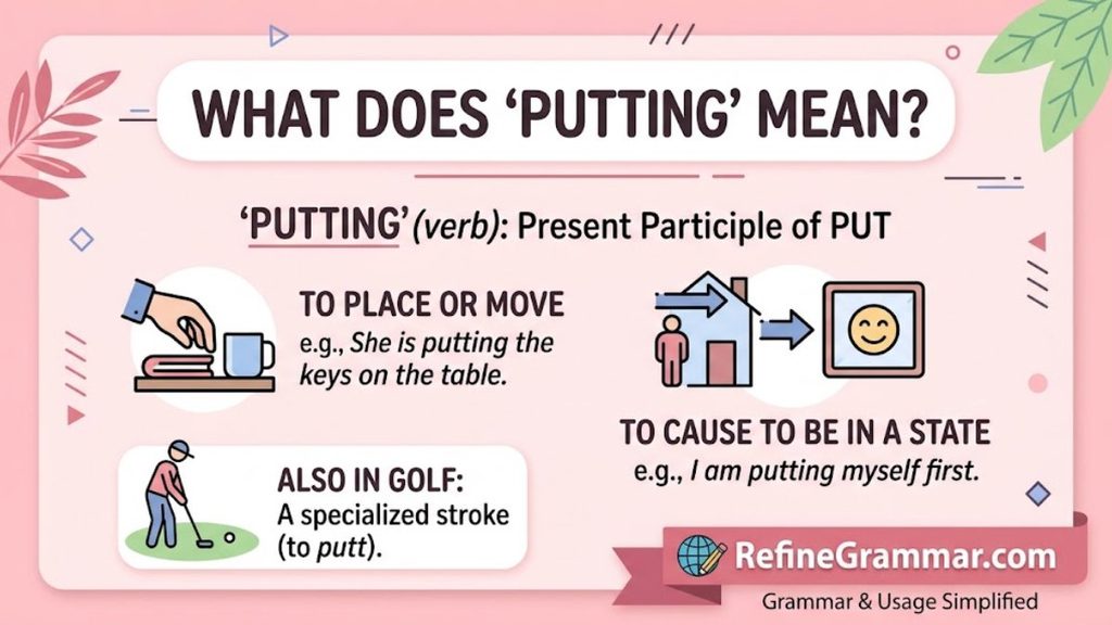 Puting vs Putting