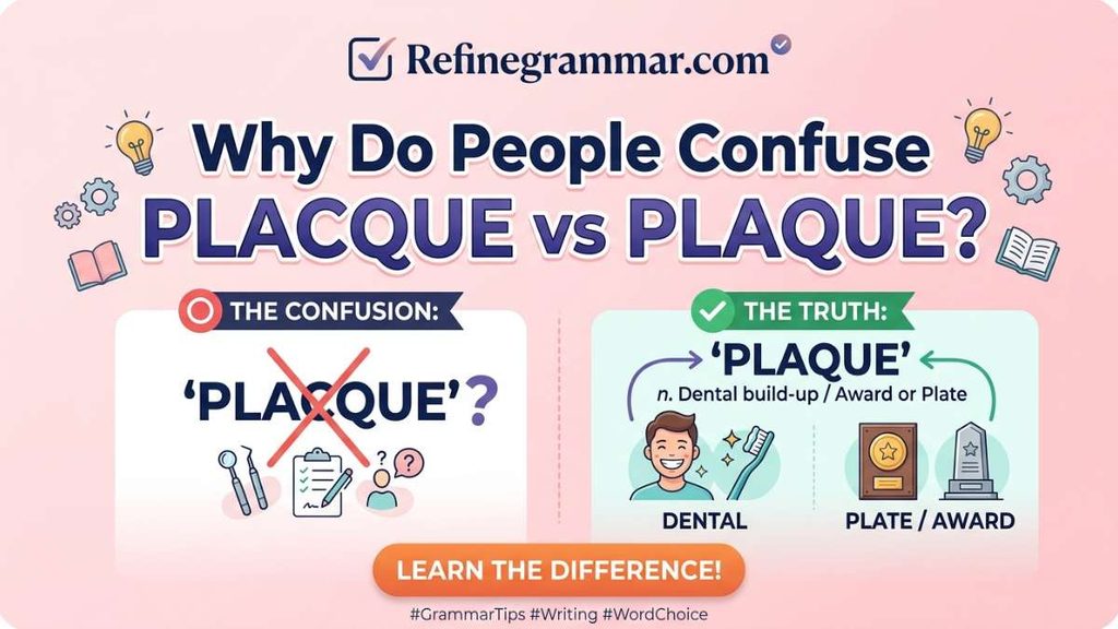 Placque vs Plaque