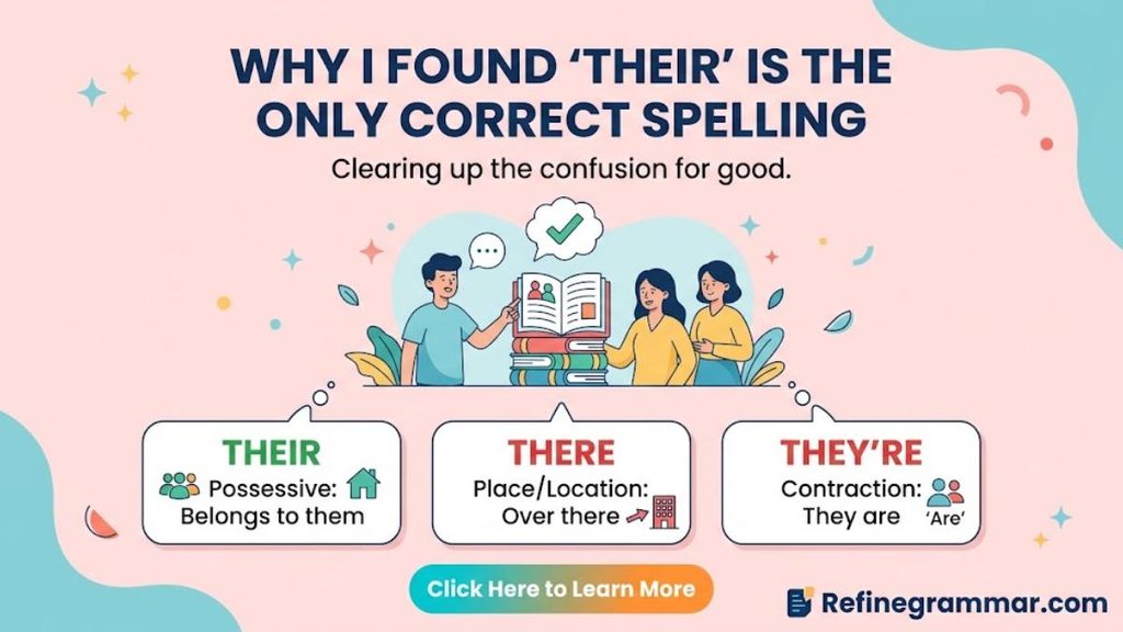 Thier or Their