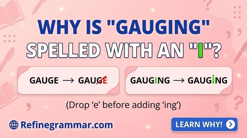 Gauging Interest vs Gaging Interest
