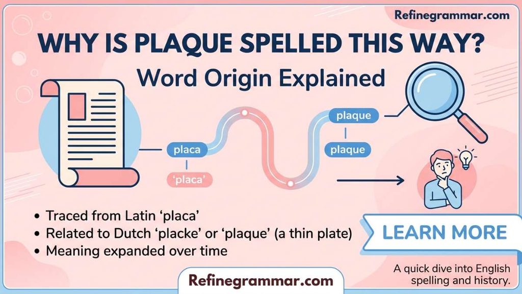 Placque vs Plaque