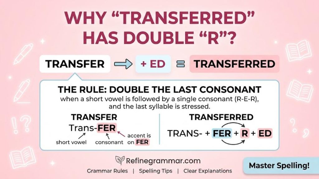 Why "Transferred" Has Double