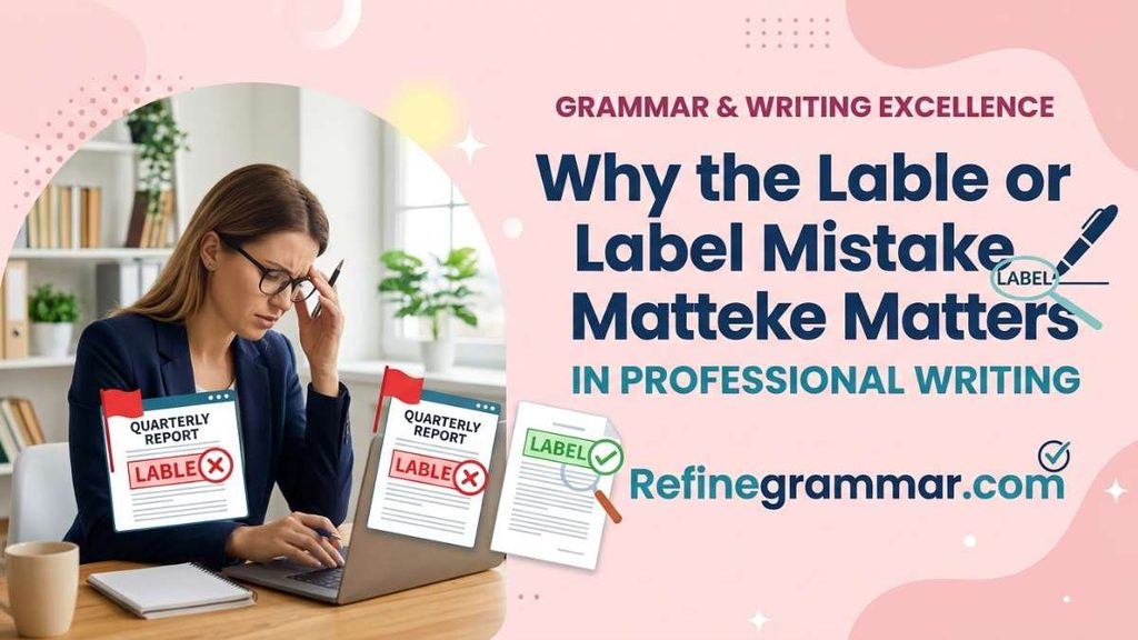 Lable or Label