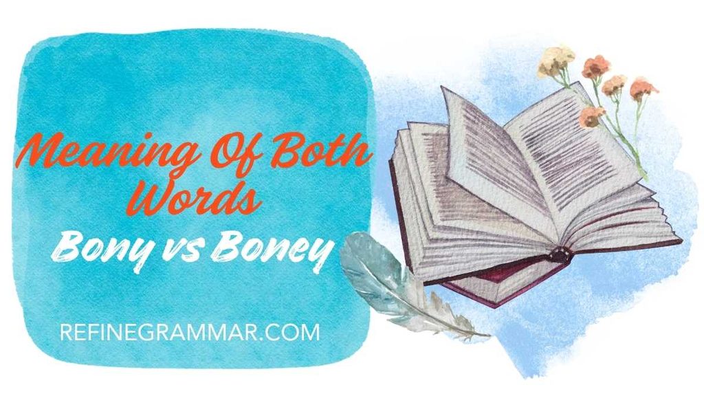 Bony vs Boney