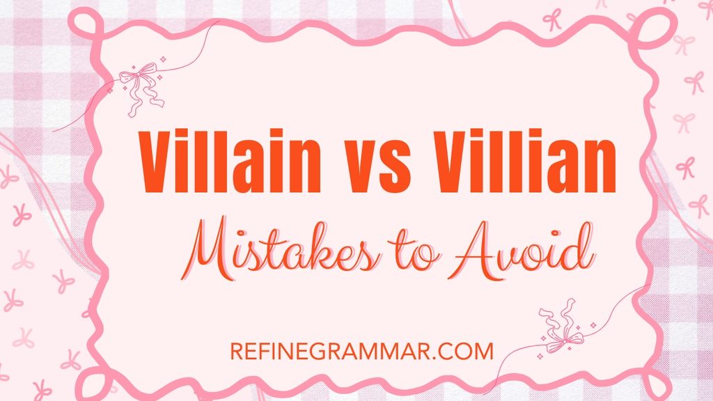 Villain vs Villian