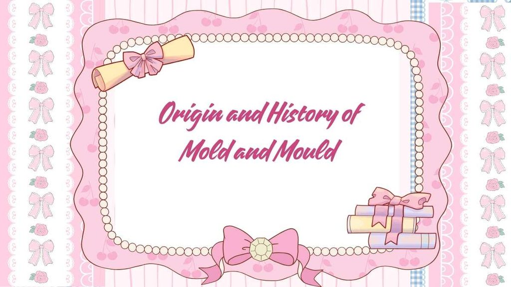 Mold vs Mould