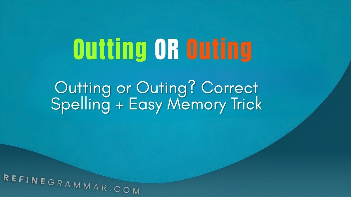 Outting or Outing